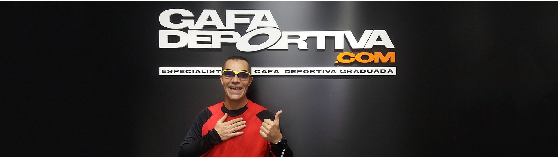 RAMÓN ARROYO Y SUS GAFAS DEPORTIVAS GRADUADAS EOS