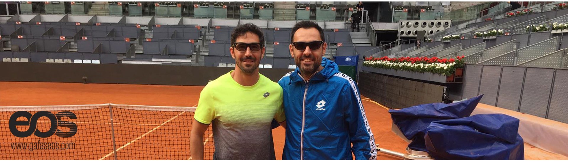 Gafas EOS en Mutua Madrid Open 2019